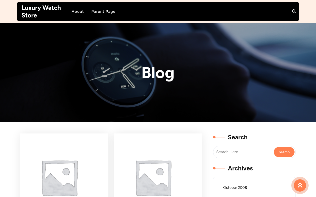 Десктоп — Luxury Watch Store