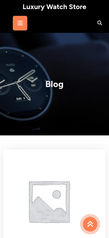 Мобильный вид — Luxury Watch Store