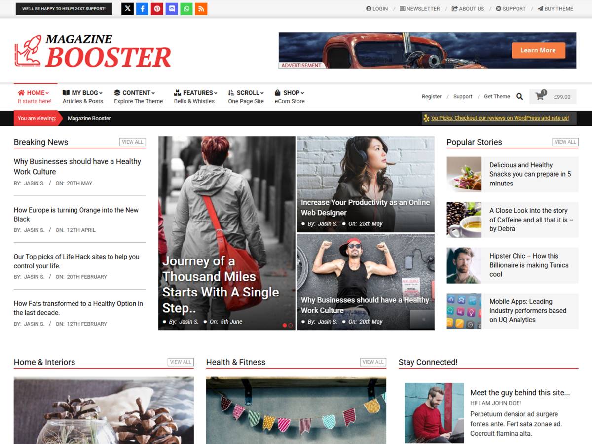 Magazine Booster