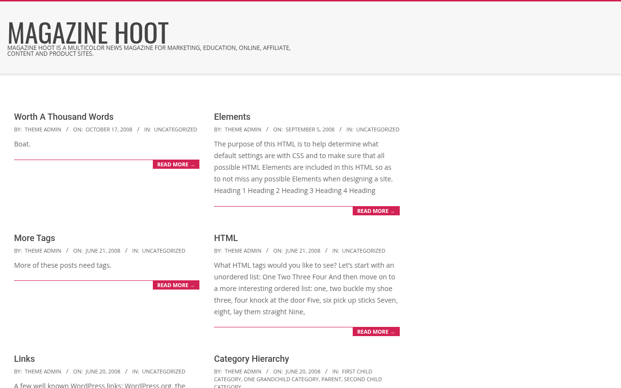 Десктоп — Magazine Hoot