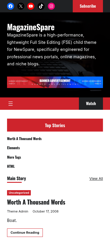 Мобильный вид — MagazineSpare