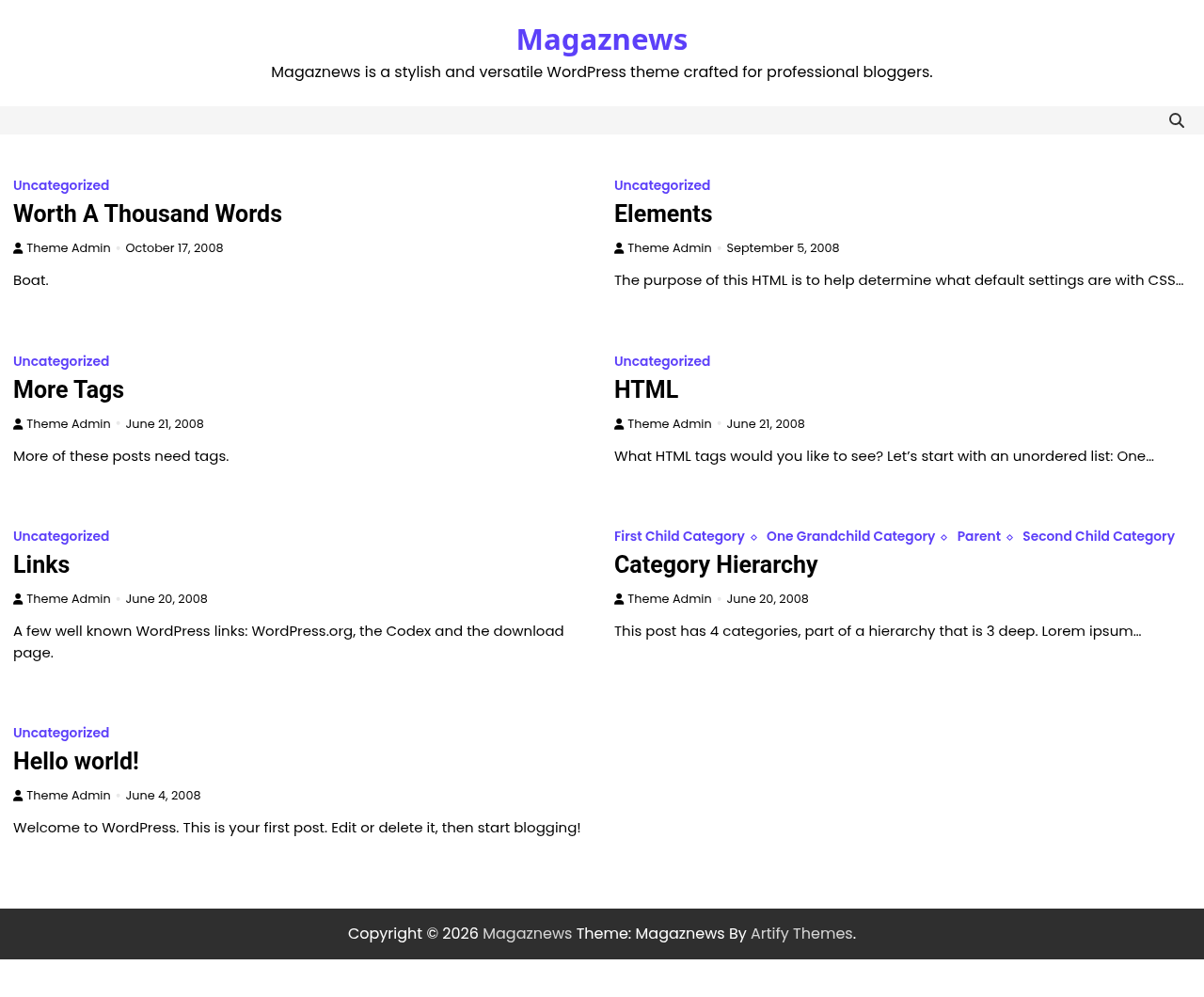 Десктоп (ниже) — Magaznews