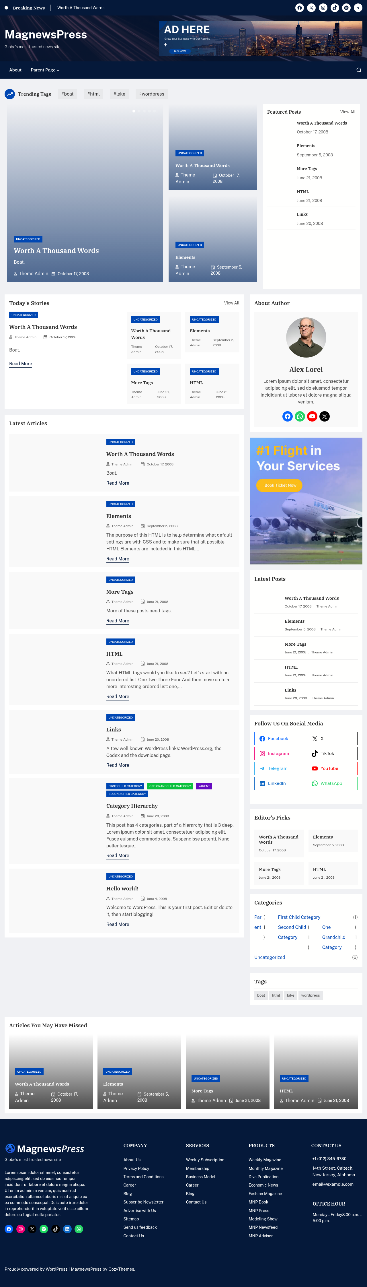 Десктоп (ниже) — MagnewsPress