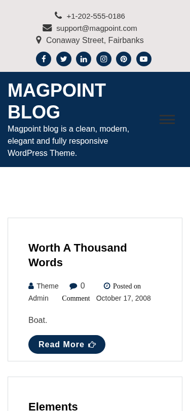 Мобильный вид — Magpoint Blog