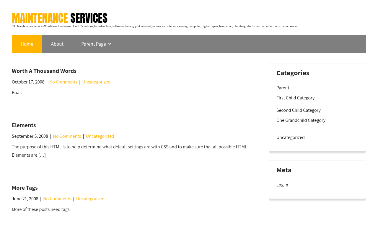 Десктоп — Maintenance Services
