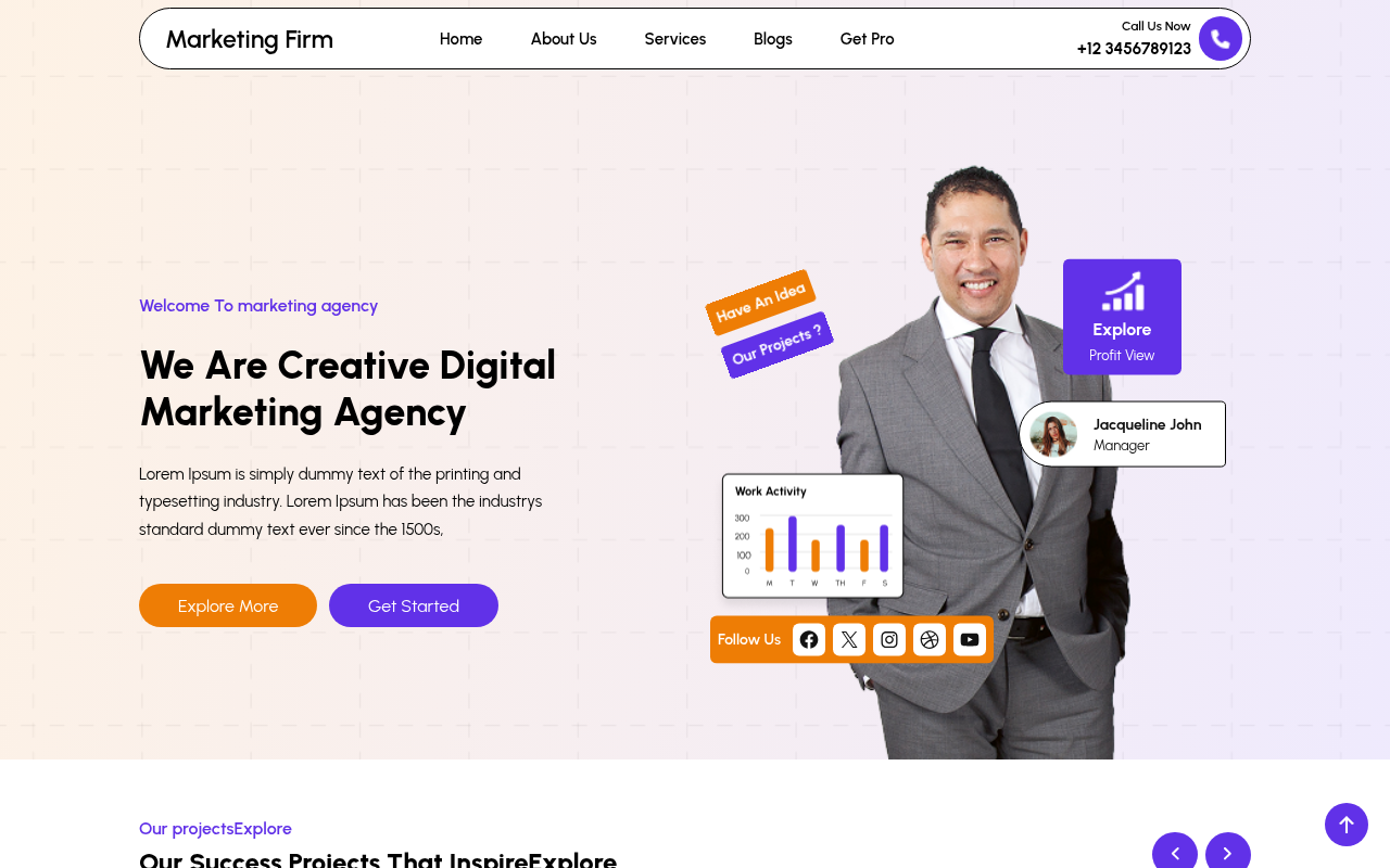 Десктоп — Marketing Firm