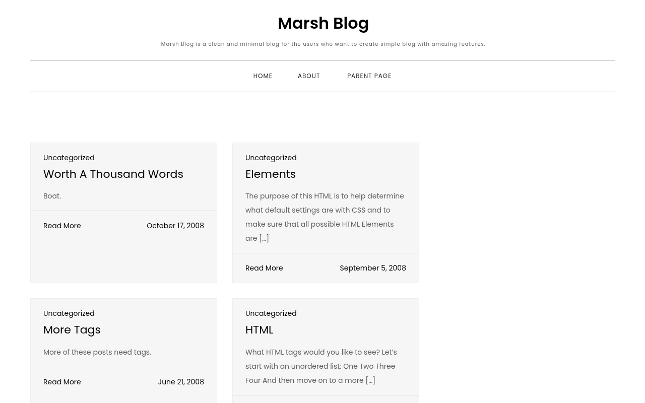 Десктоп — Marsh Blog