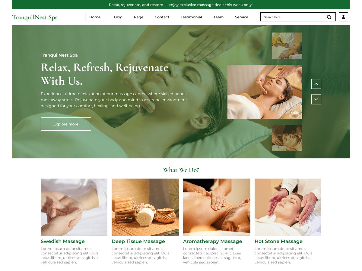 Massage Therapy