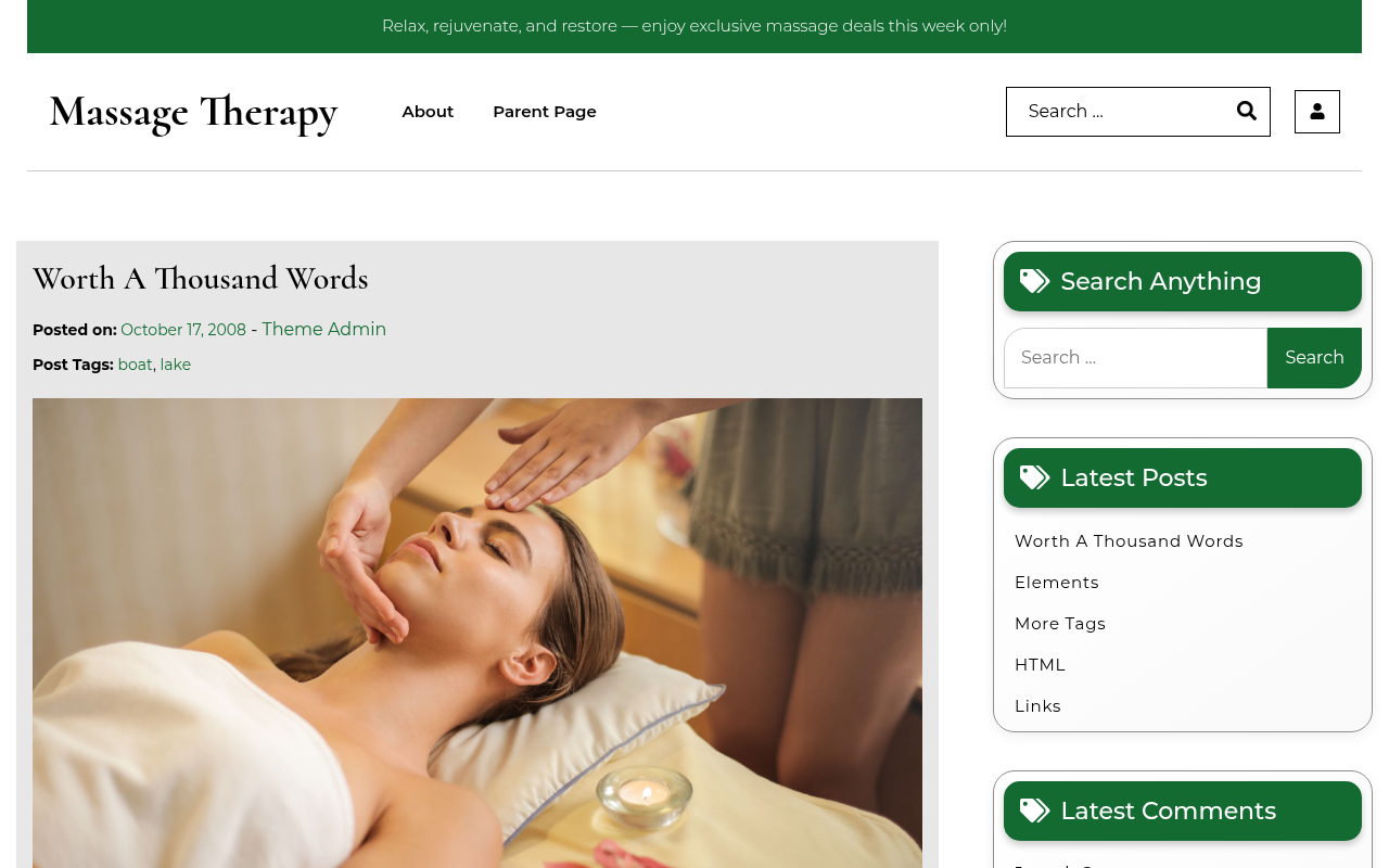 Десктоп — Massage Therapy