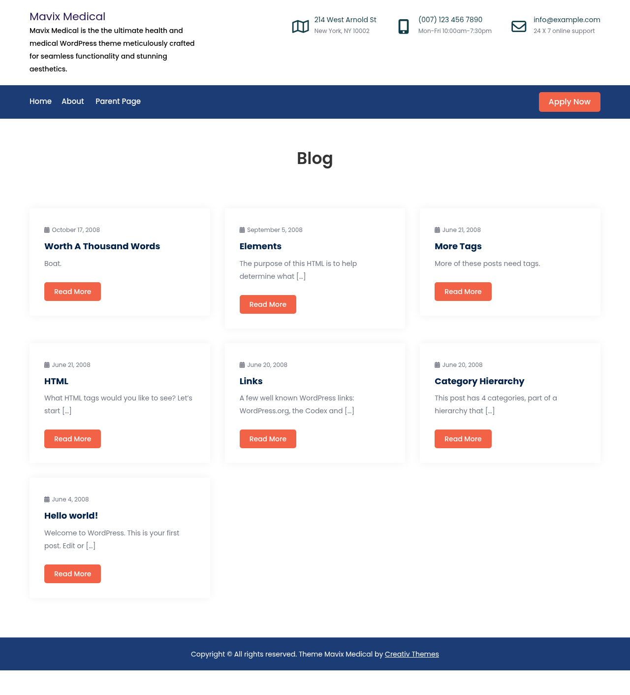 Десктоп (ниже) — Mavix Medical