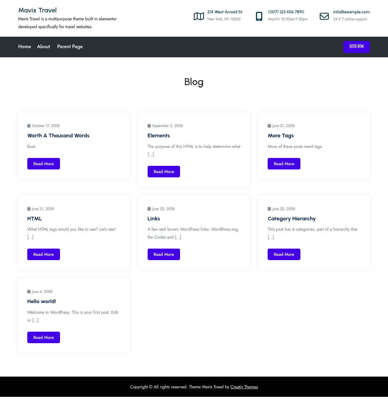 Десктоп (ниже) — Mavix Travel