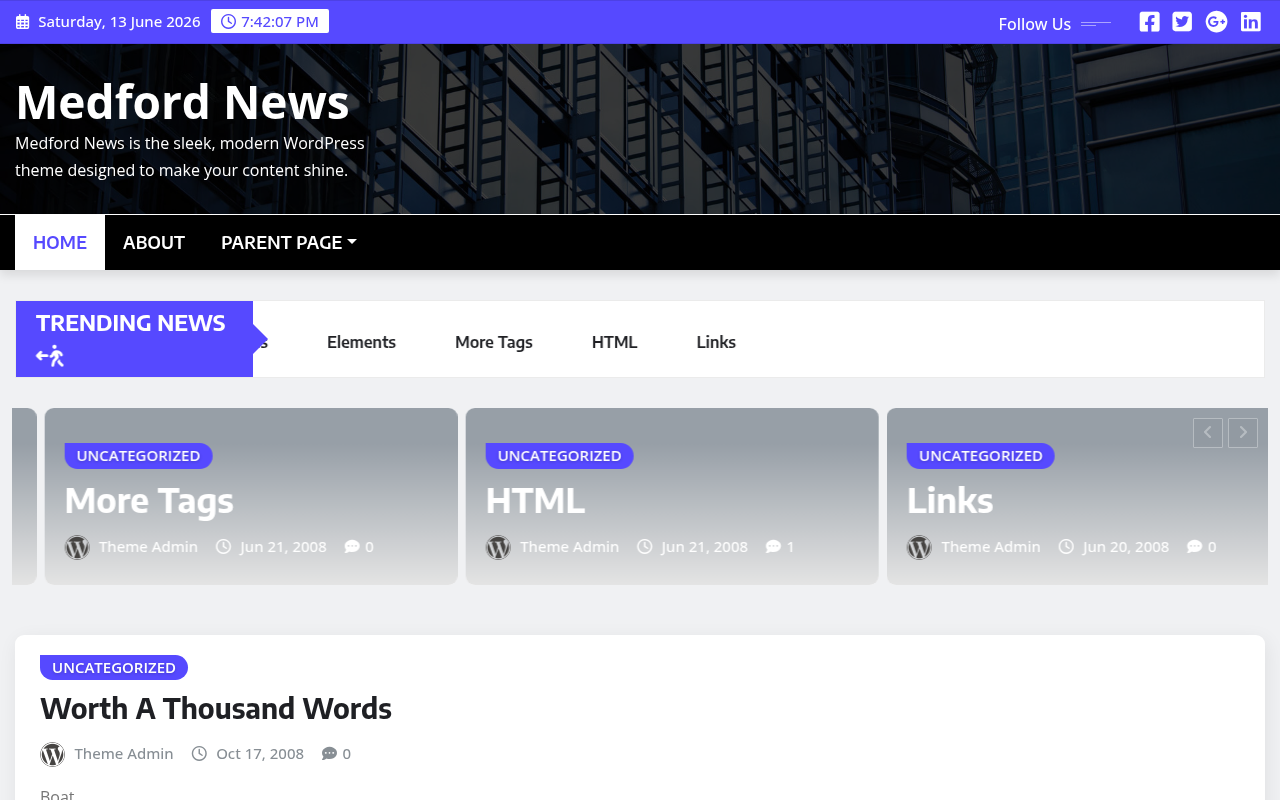 Десктоп — Medford News