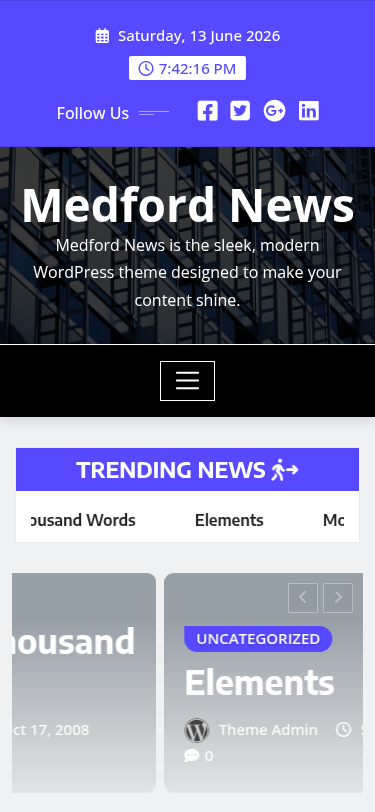 Мобильный вид — Medford News