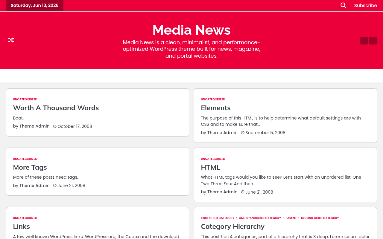 Десктоп — Media News