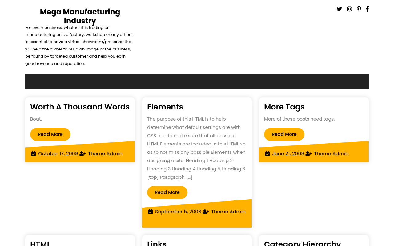 Десктоп — Mega Manufacturing Industry