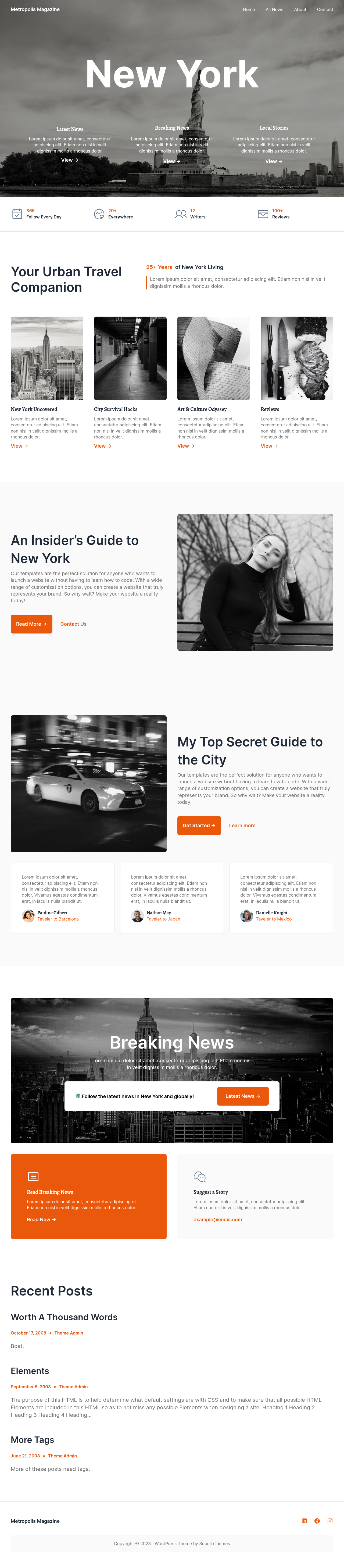 Десктоп (ниже) — Metropolis Magazine