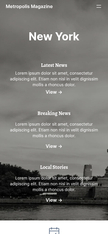 Мобильный вид — Metropolis Magazine