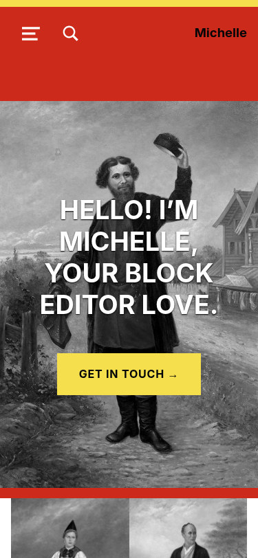 Мобильный вид — Michelle