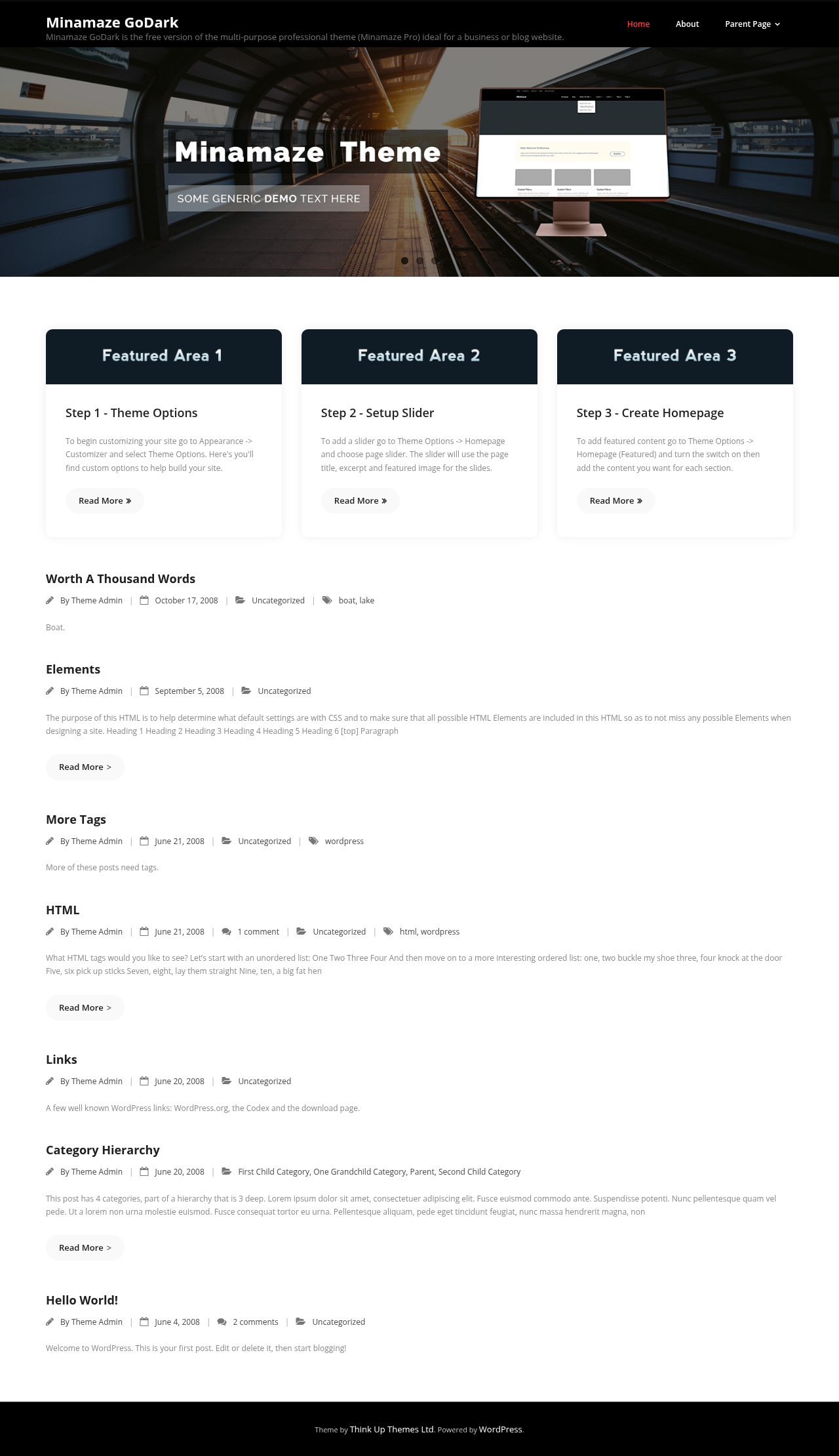 Десктоп (ниже) — Minamaze GoDark