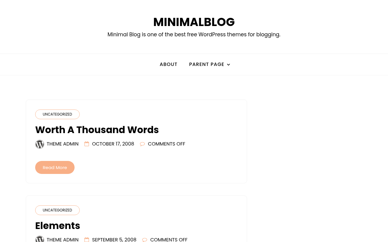 Десктоп — MinimalBlog