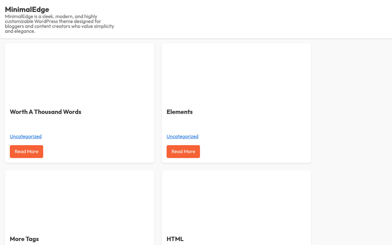 Десктоп — MinimalEdge
