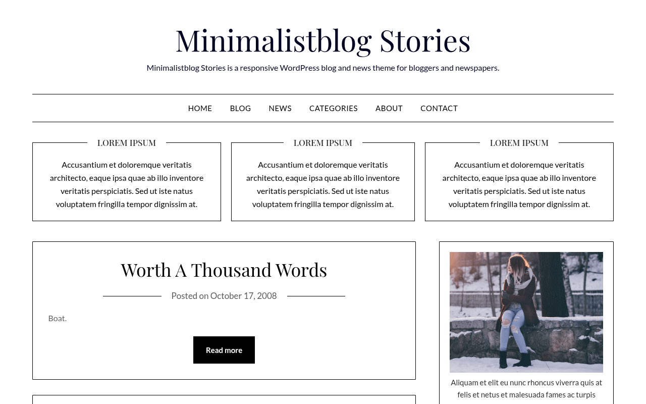 Десктоп — Minimalistblog Stories