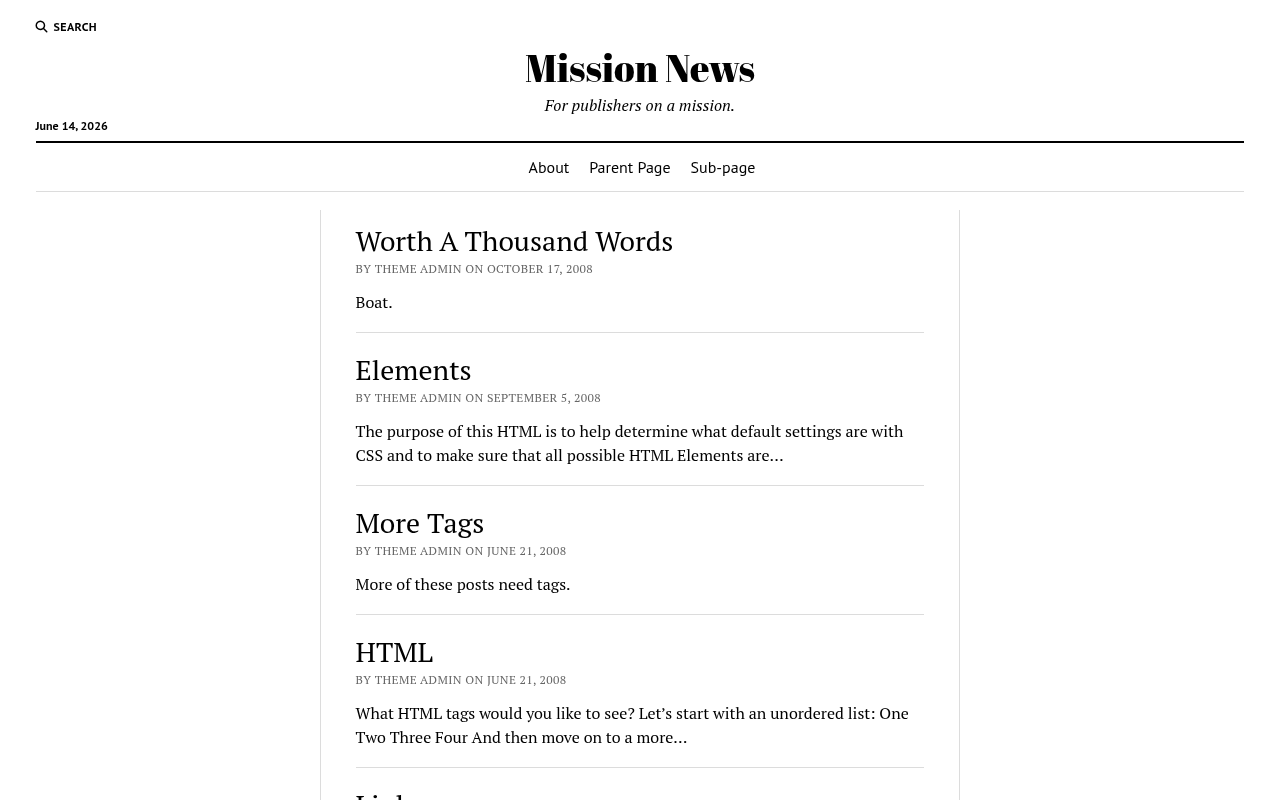 Десктоп — Mission News