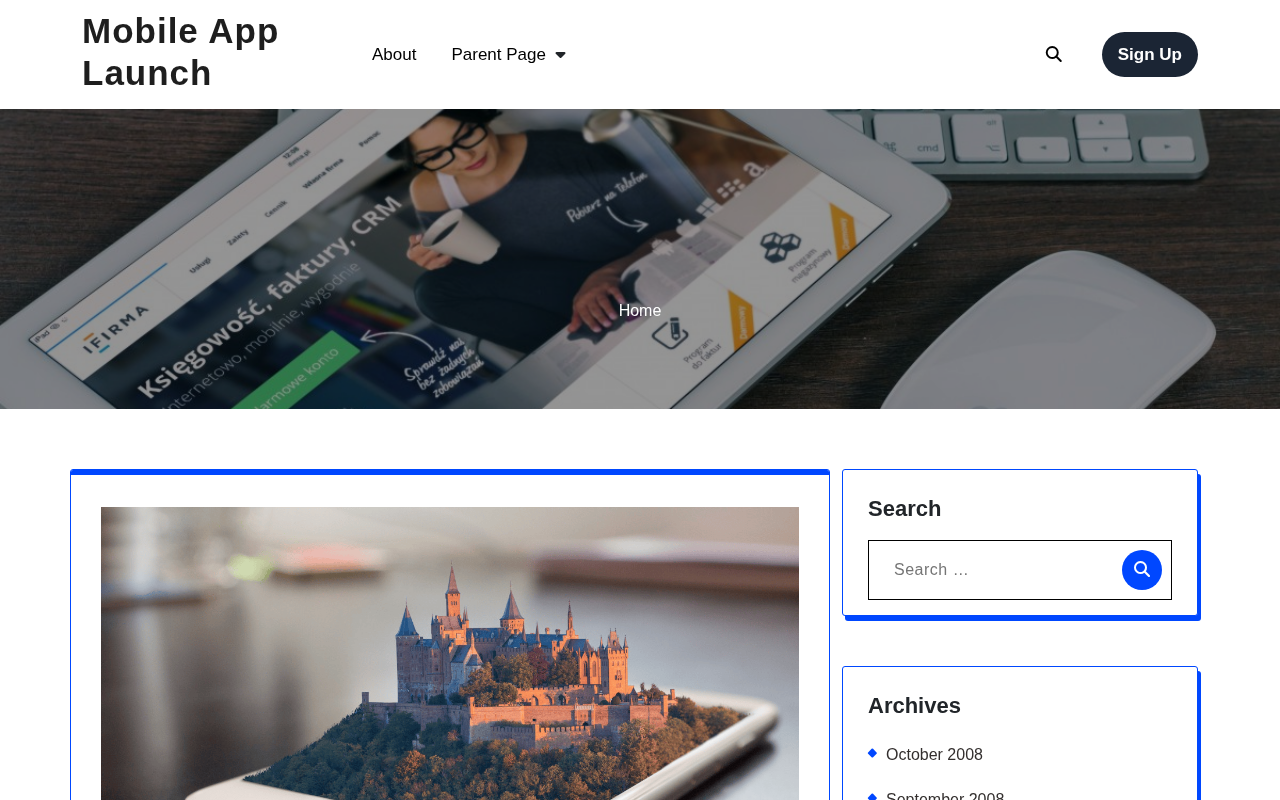 Десктоп — Mobile App Launch