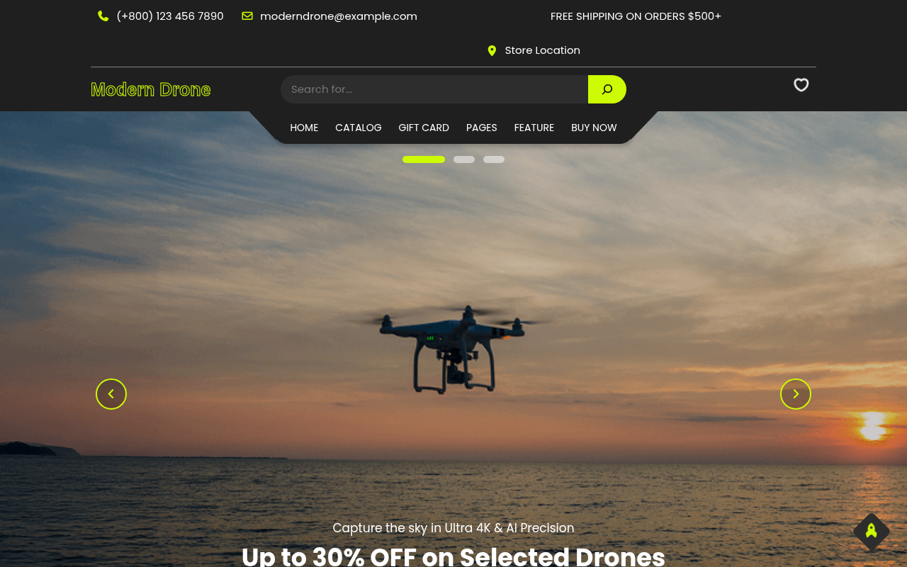 Десктоп — Modern Drone