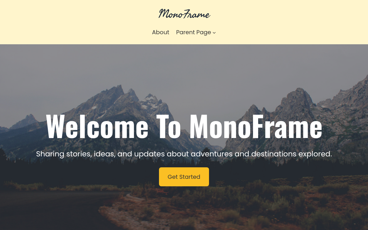 Десктоп — MonoFrame