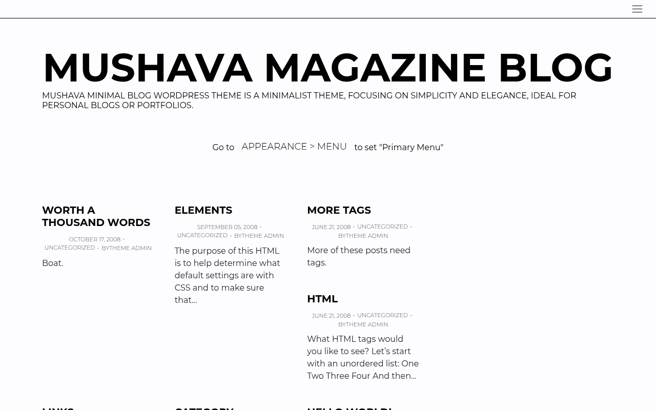 Десктоп — Mushava Magazine Blog