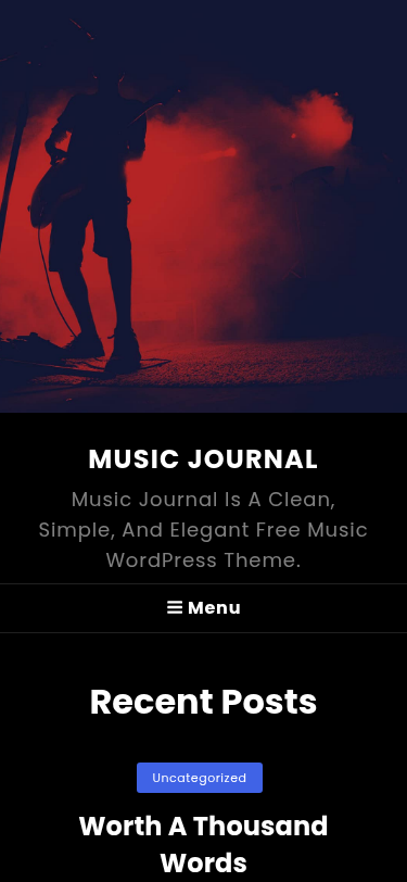 Мобильный вид — Music Journal