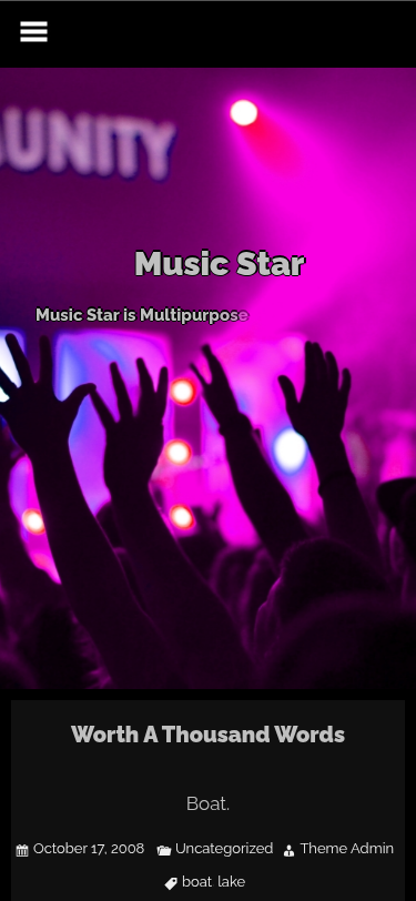 Мобильный вид — Music Star