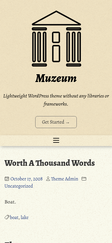 Мобильный вид — Muzeum