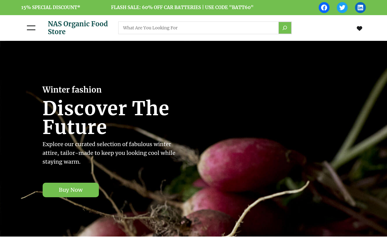 Десктоп — NAS Organic Food Store
