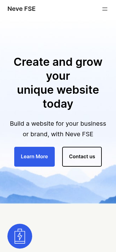 Мобильный вид — Neve FSE