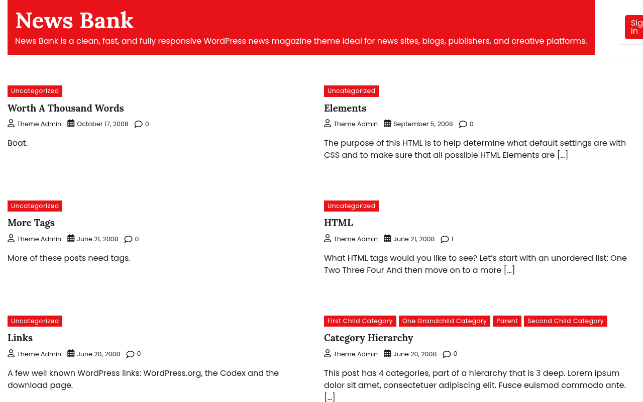 Десктоп — News Bank