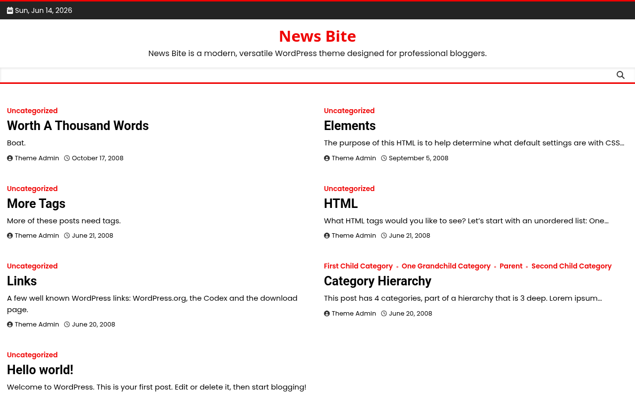 Десктоп — News Bite