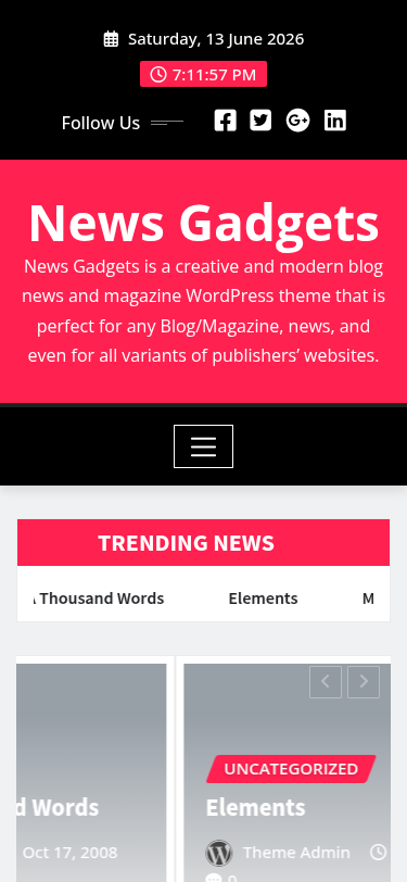 Мобильный вид — News Gadgets