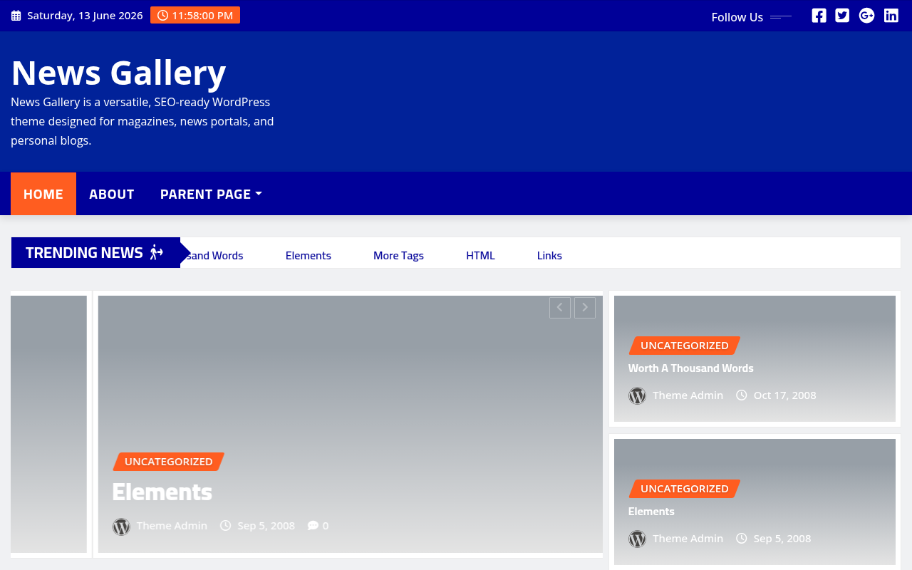 Десктоп — News Gallery