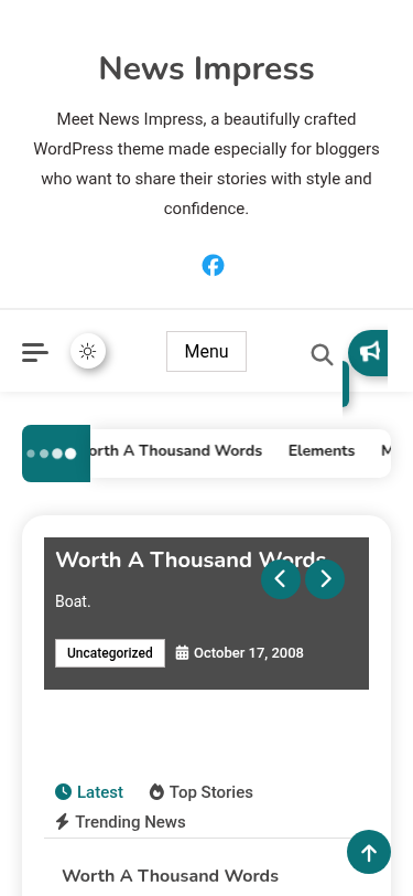 Мобильный вид — News Impress