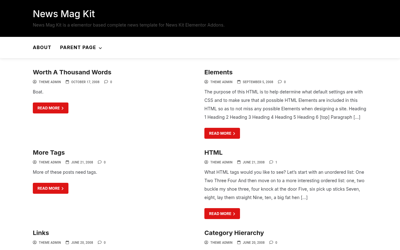 Десктоп — News Mag Kit