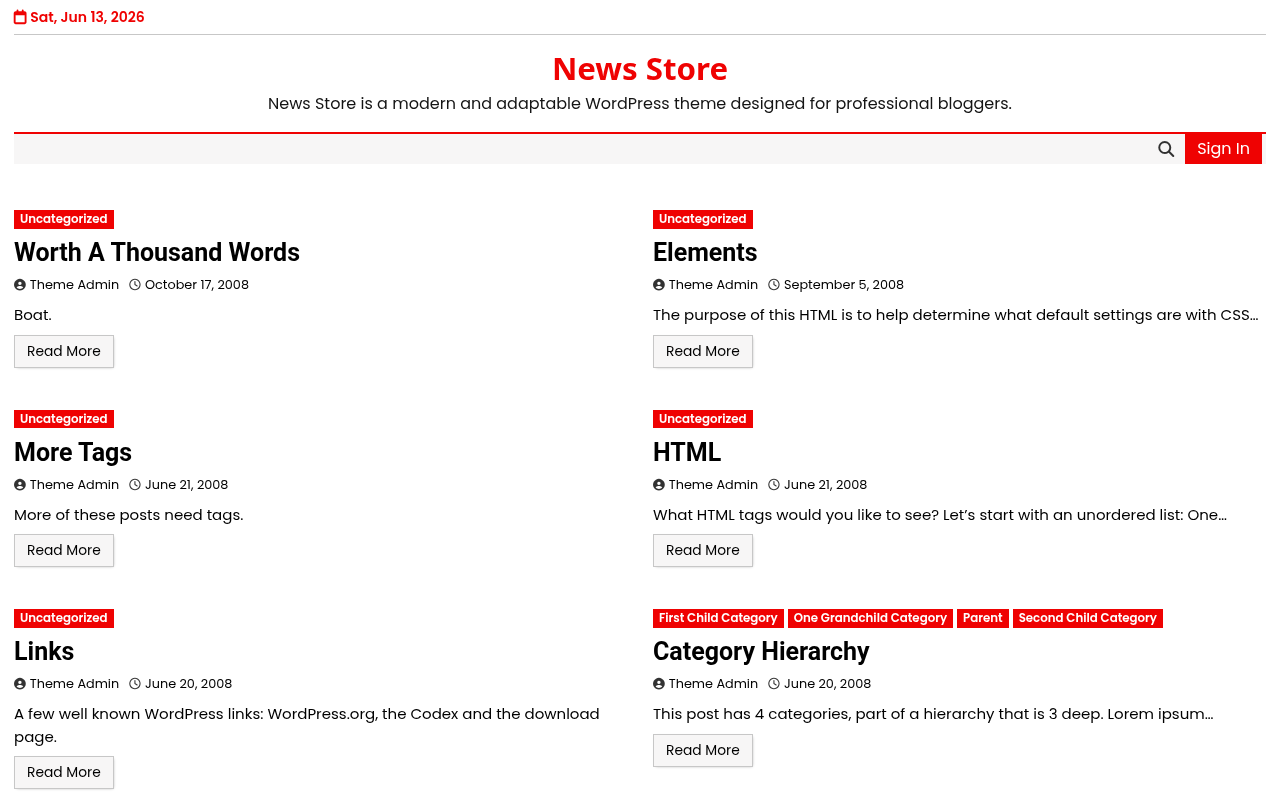 Десктоп — News Store