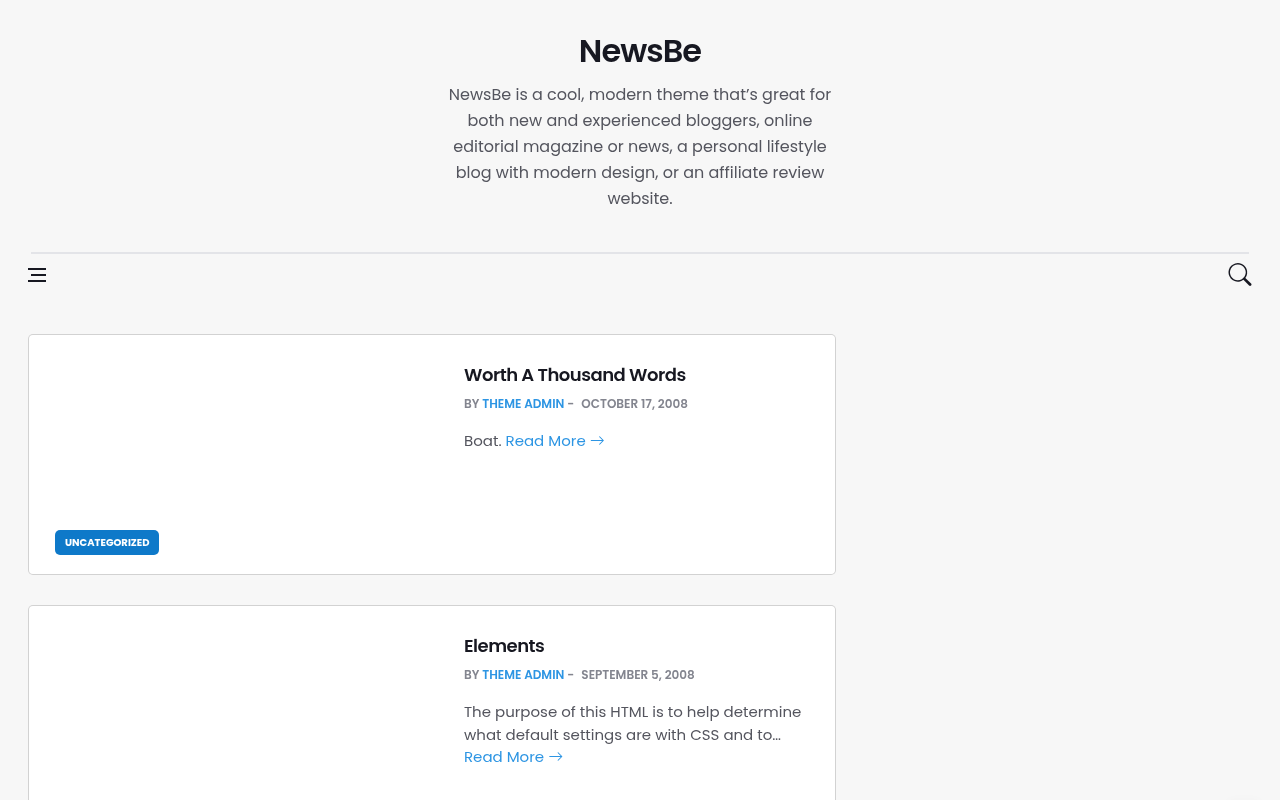 Десктоп — NewsBe