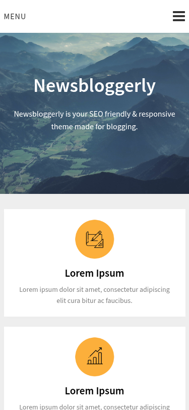Мобильный вид — Newsbloggerly