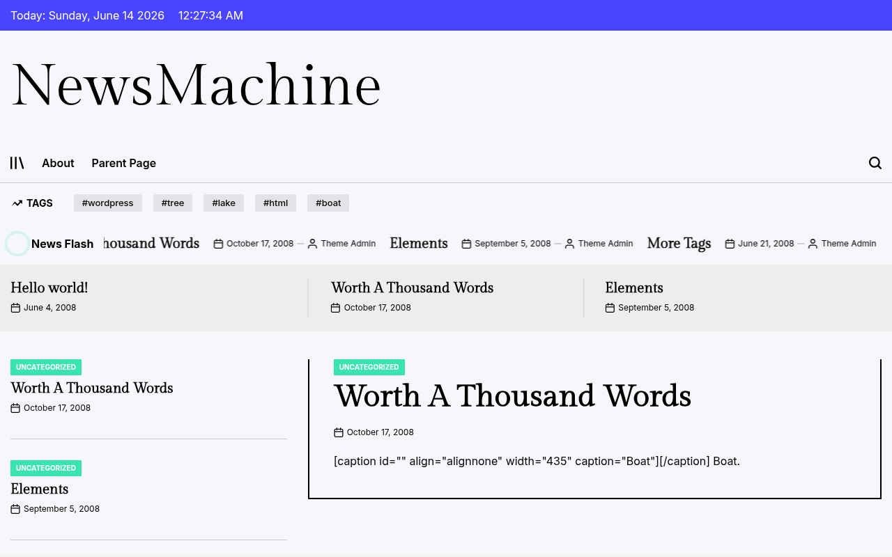Десктоп — NewsMachine