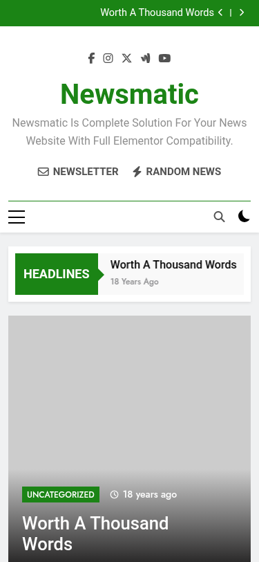 Мобильный вид — Newsmatic