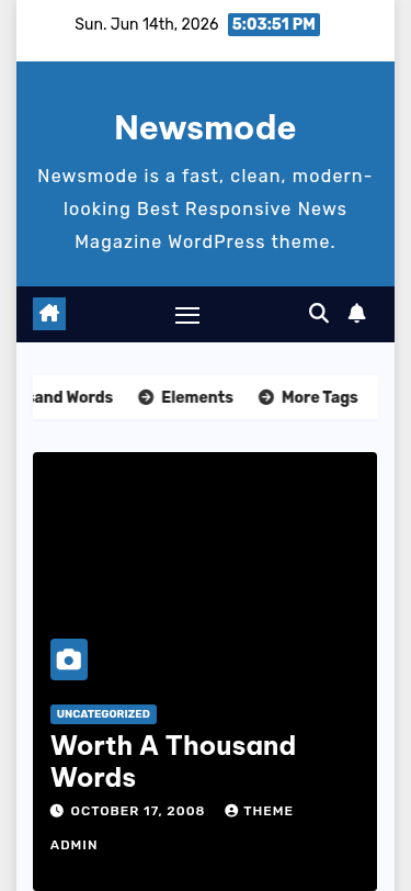 Мобильный вид — Newsmode