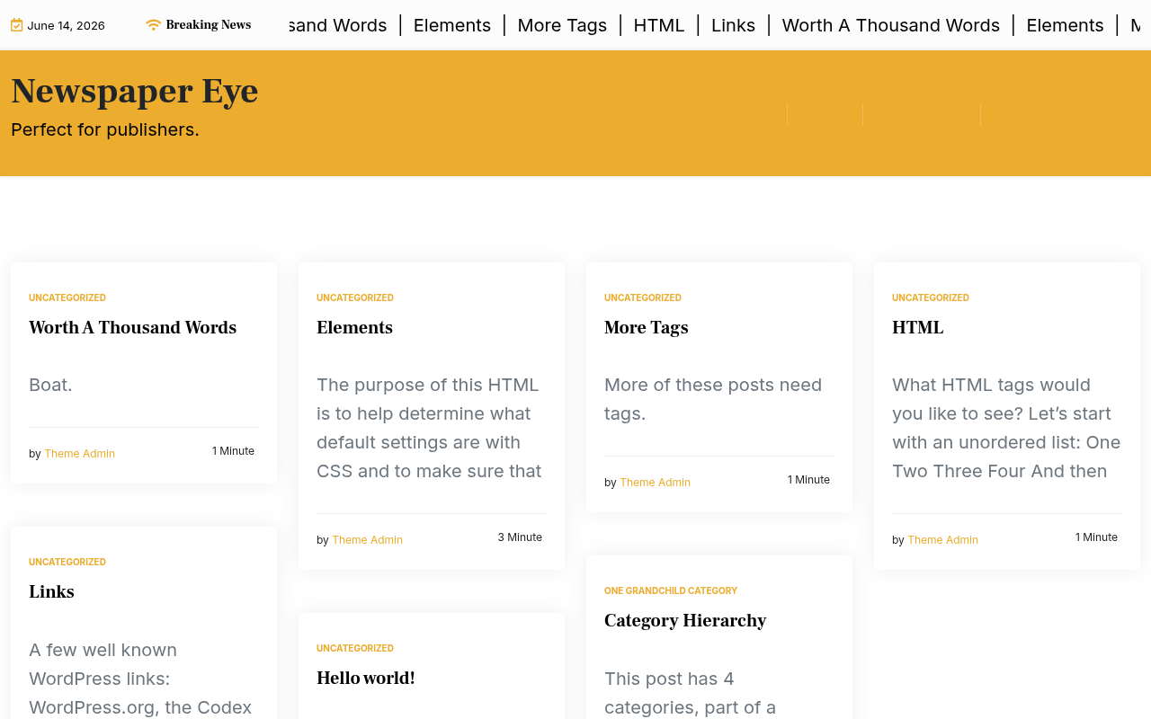 Десктоп — Newspaper Eye