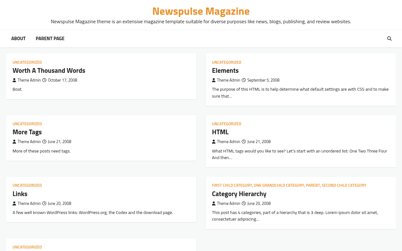 Десктоп — Newspulse Magazine
